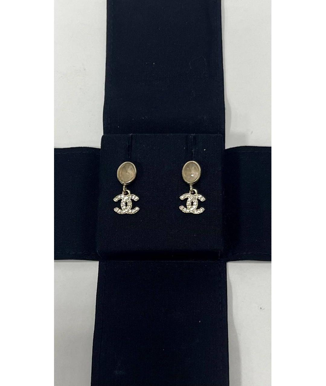 CHANEL Металлические серьги, фото 2