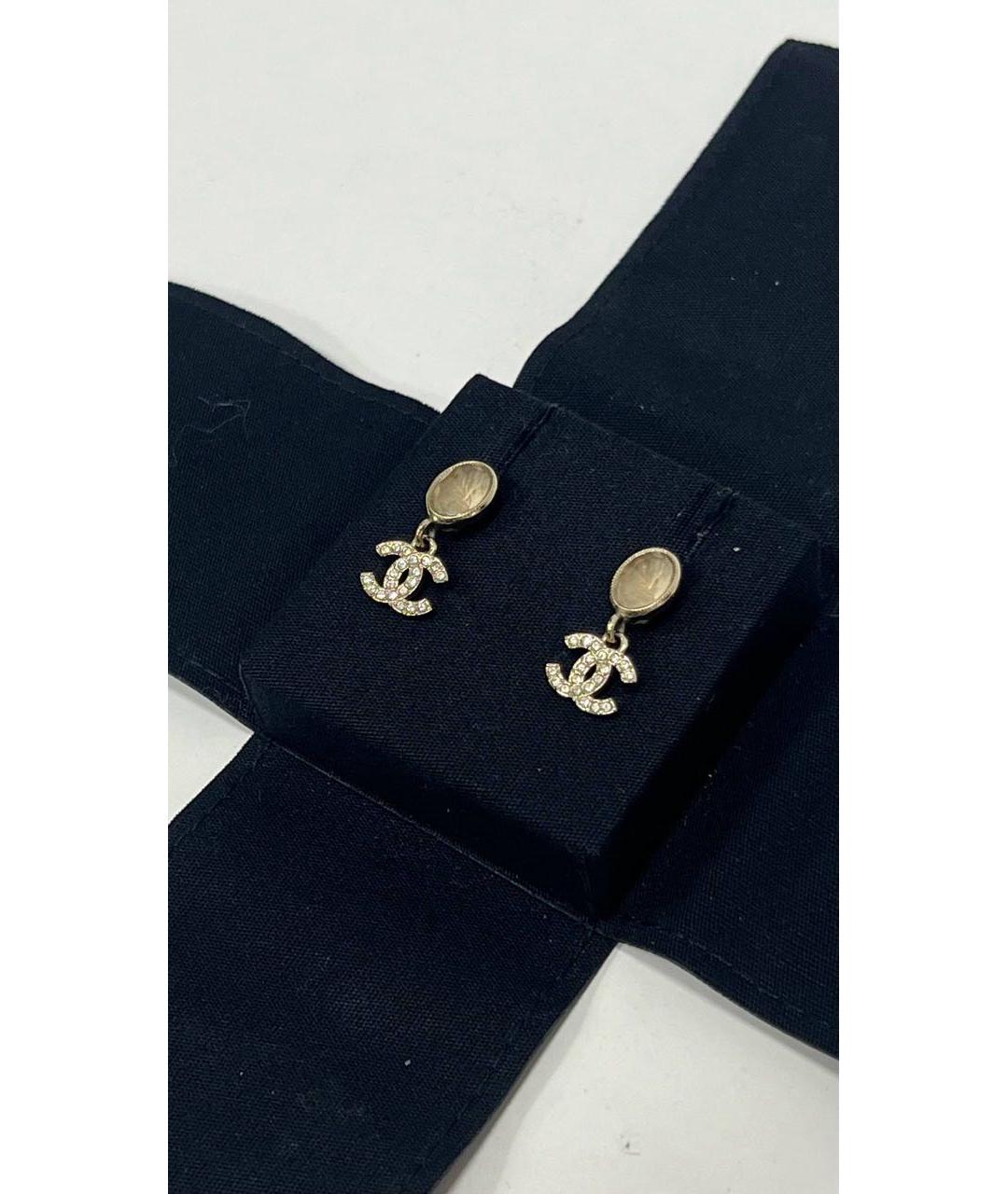 CHANEL Металлические серьги, фото 3