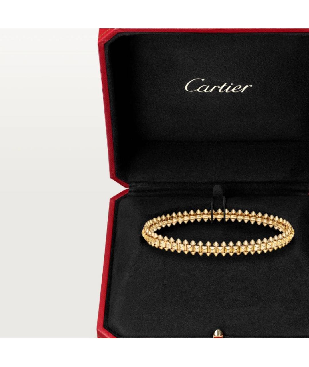 CARTIER Золотой браслет из желтого золота, фото 2