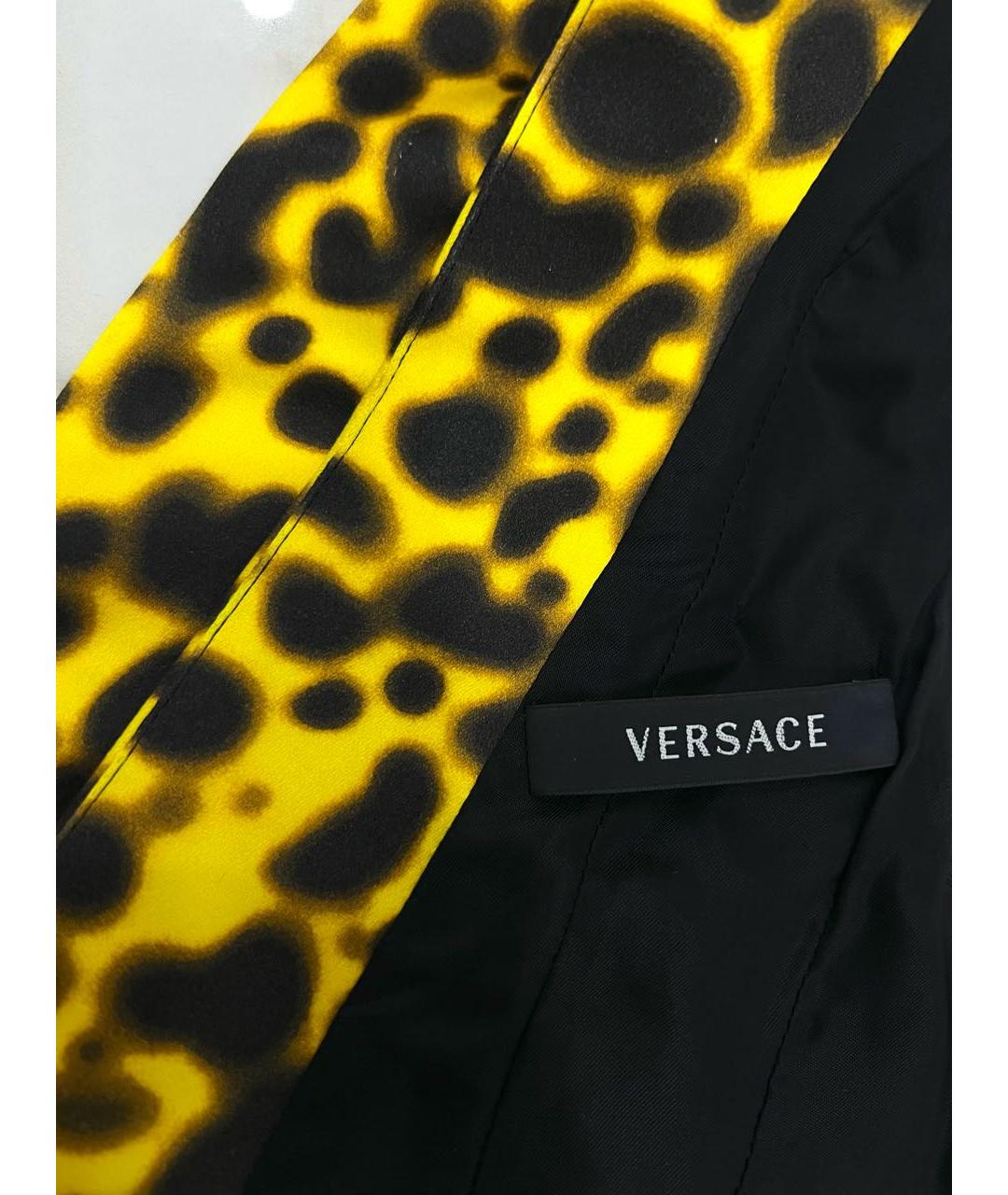VERSACE Шелковое коктейльное платье, фото 5