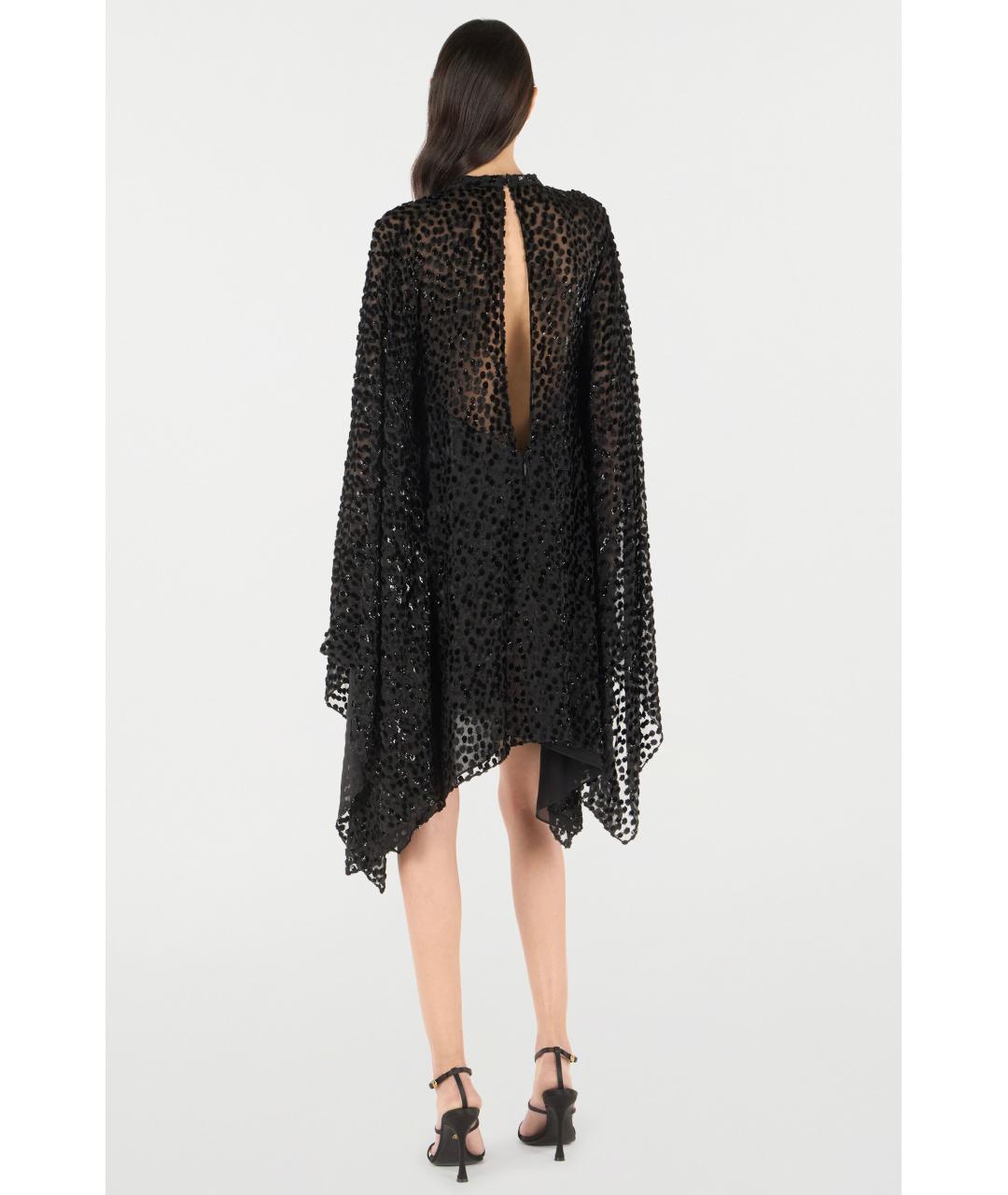 ROBERTO CAVALLI Черное коктейльное платье, фото 4
