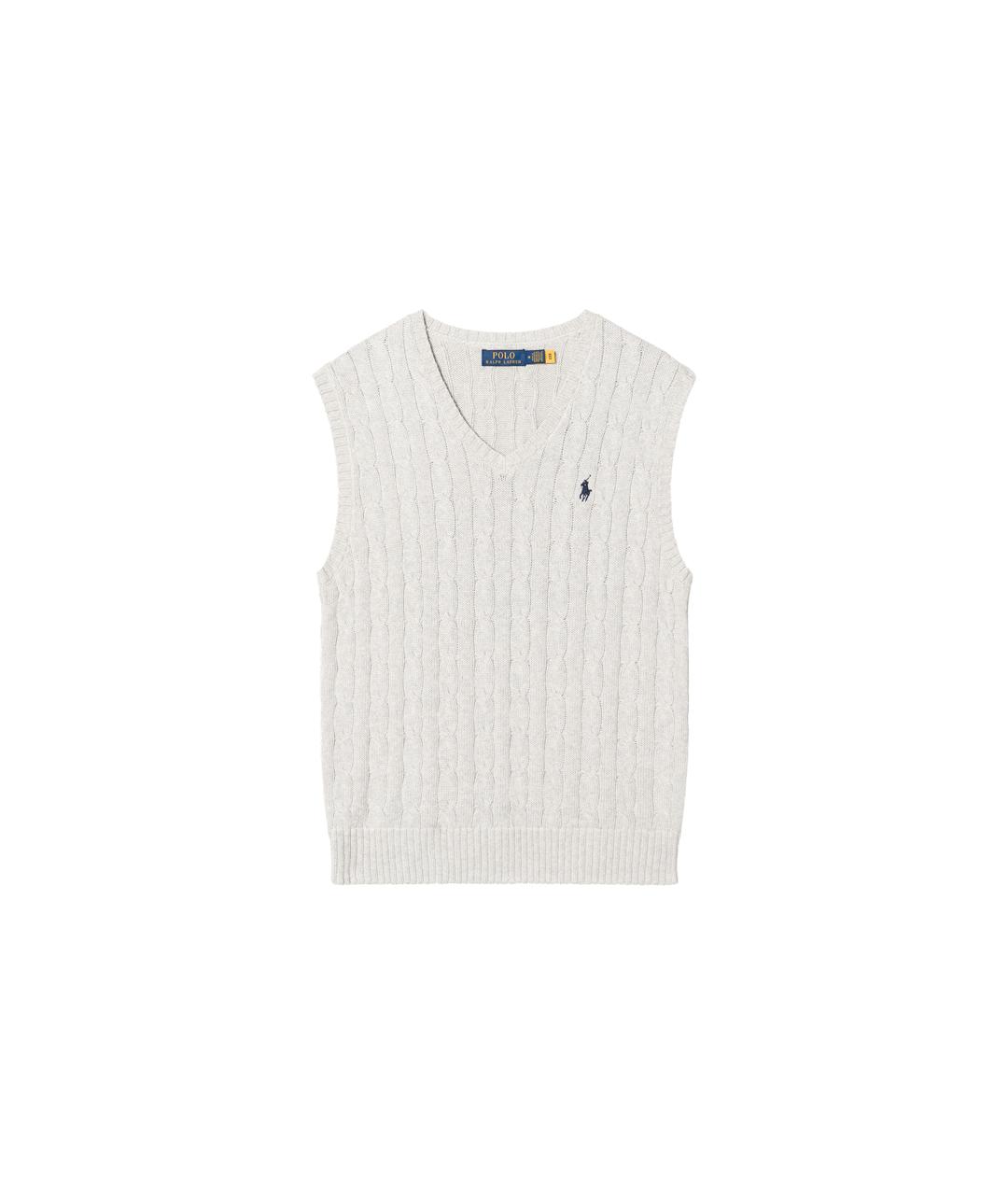 POLO RALPH LAUREN Серая жилетка, фото 6