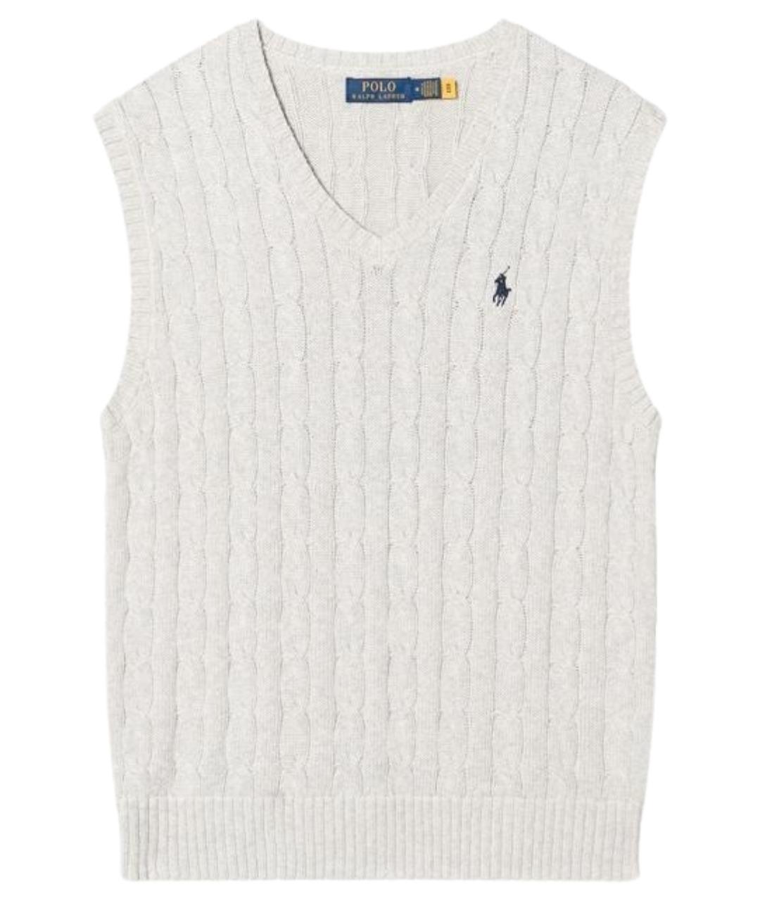 POLO RALPH LAUREN Серая жилетка, фото 1