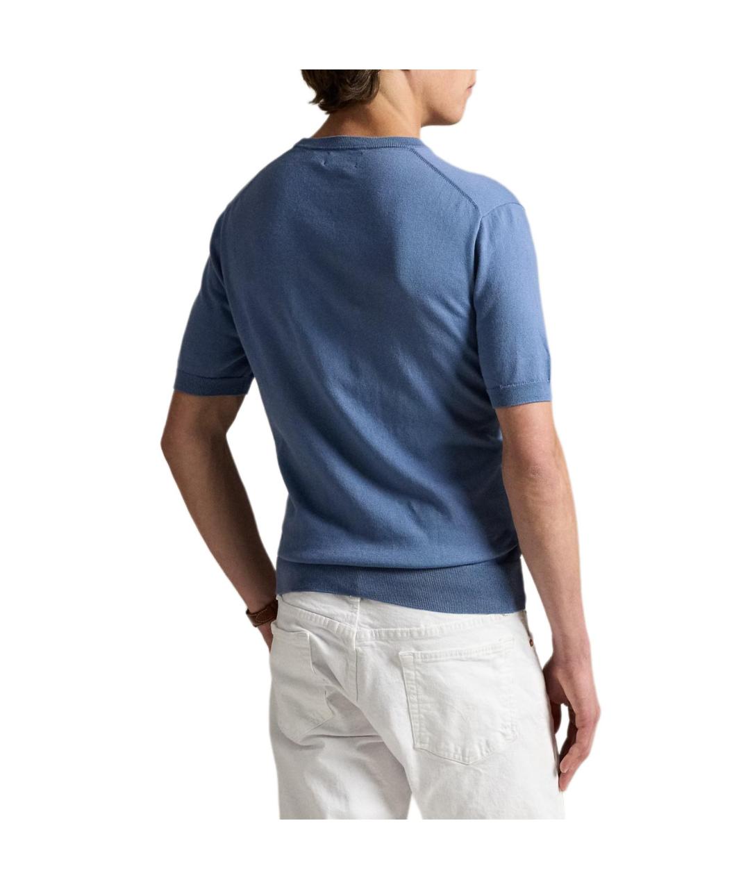 POLO RALPH LAUREN Синий джемпер / свитер, фото 4
