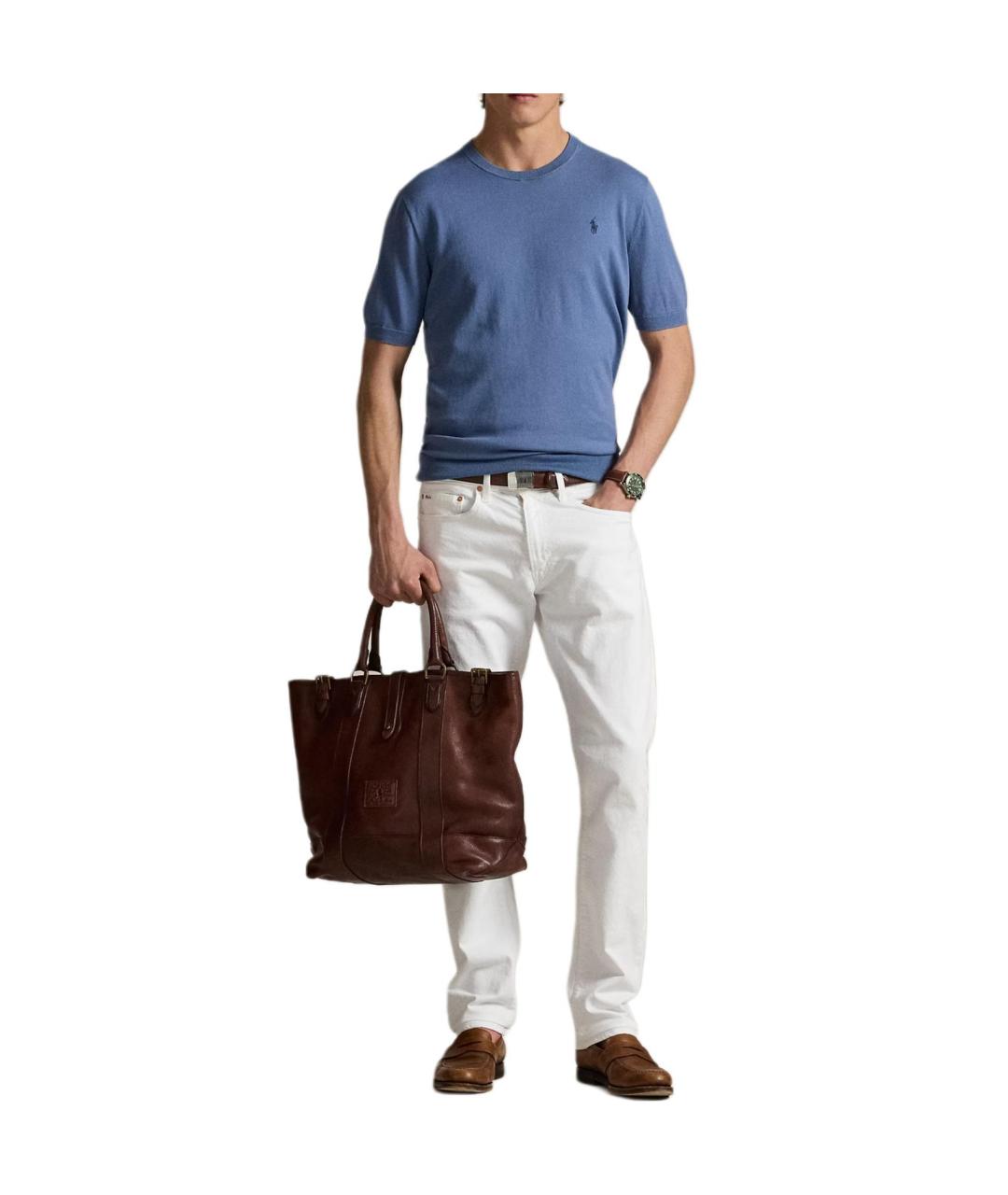 POLO RALPH LAUREN Синий джемпер / свитер, фото 3