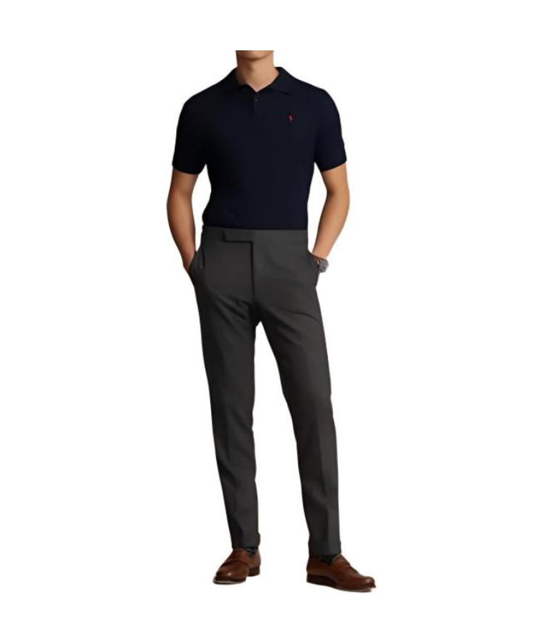 POLO RALPH LAUREN Синий джемпер / свитер, фото 3