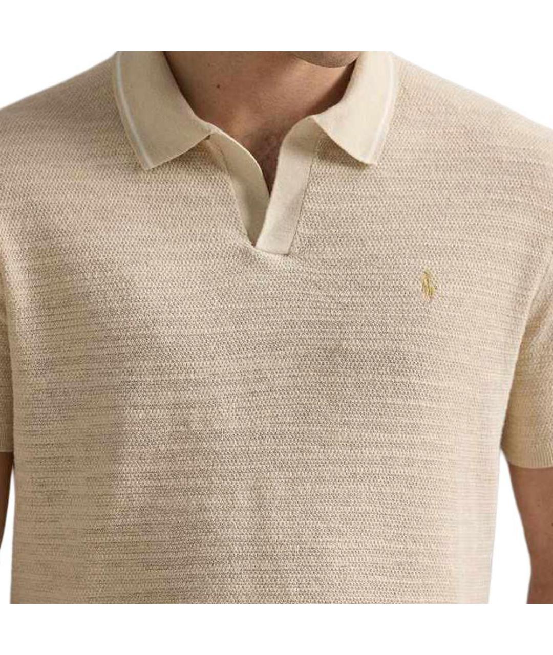 POLO RALPH LAUREN Бежевый джемпер / свитер, фото 5