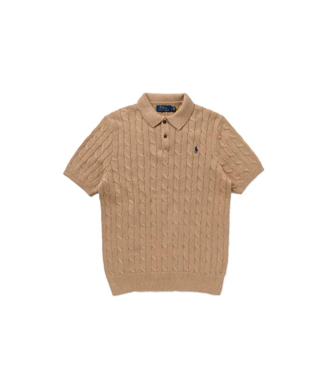 POLO RALPH LAUREN Коричневый джемпер / свитер, фото 4