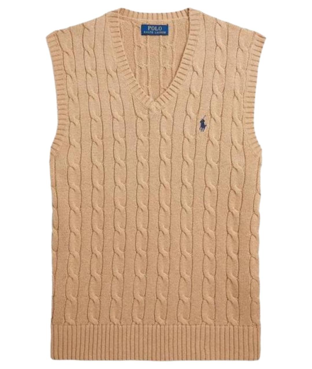 POLO RALPH LAUREN Коричневая жилетка, фото 1