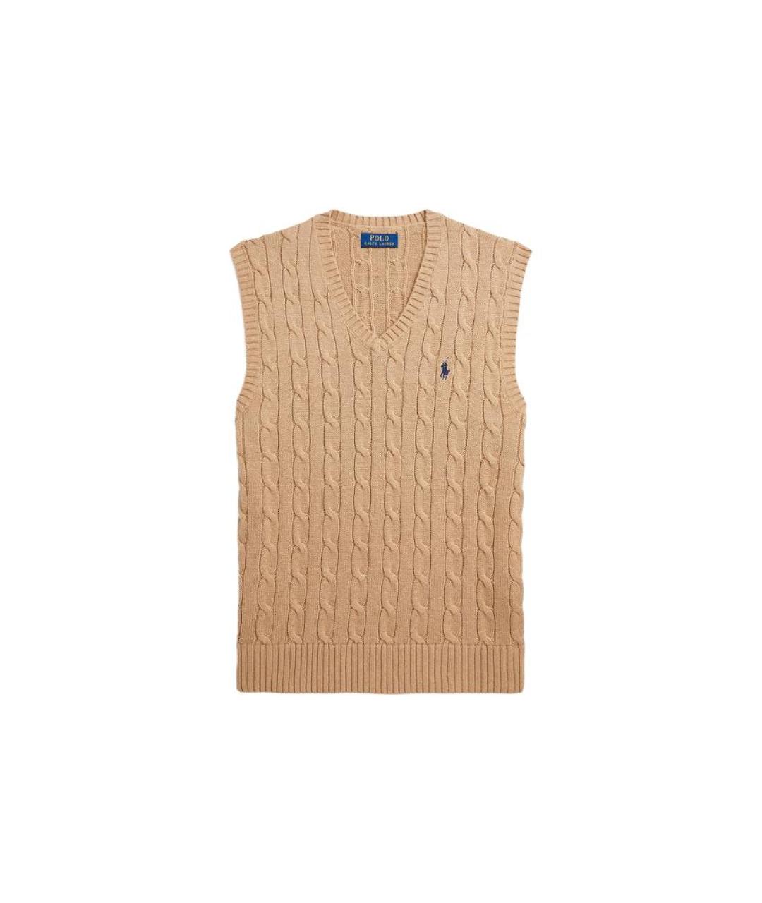 POLO RALPH LAUREN Коричневая жилетка, фото 6