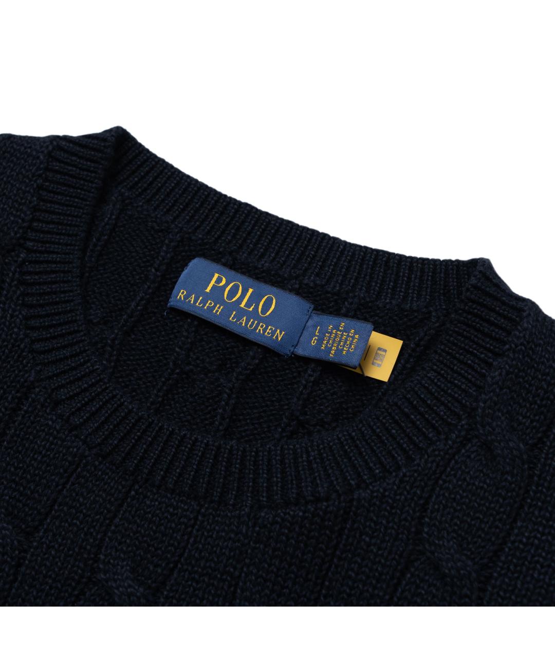 POLO RALPH LAUREN Синий джемпер / свитер, фото 4