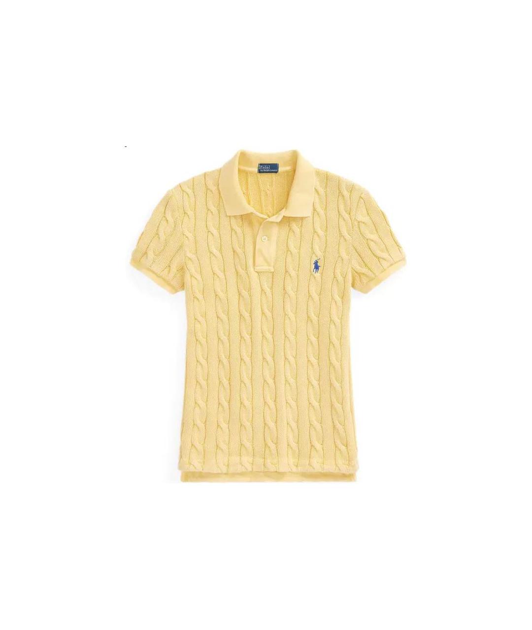 POLO RALPH LAUREN Желтый джемпер / свитер, фото 6