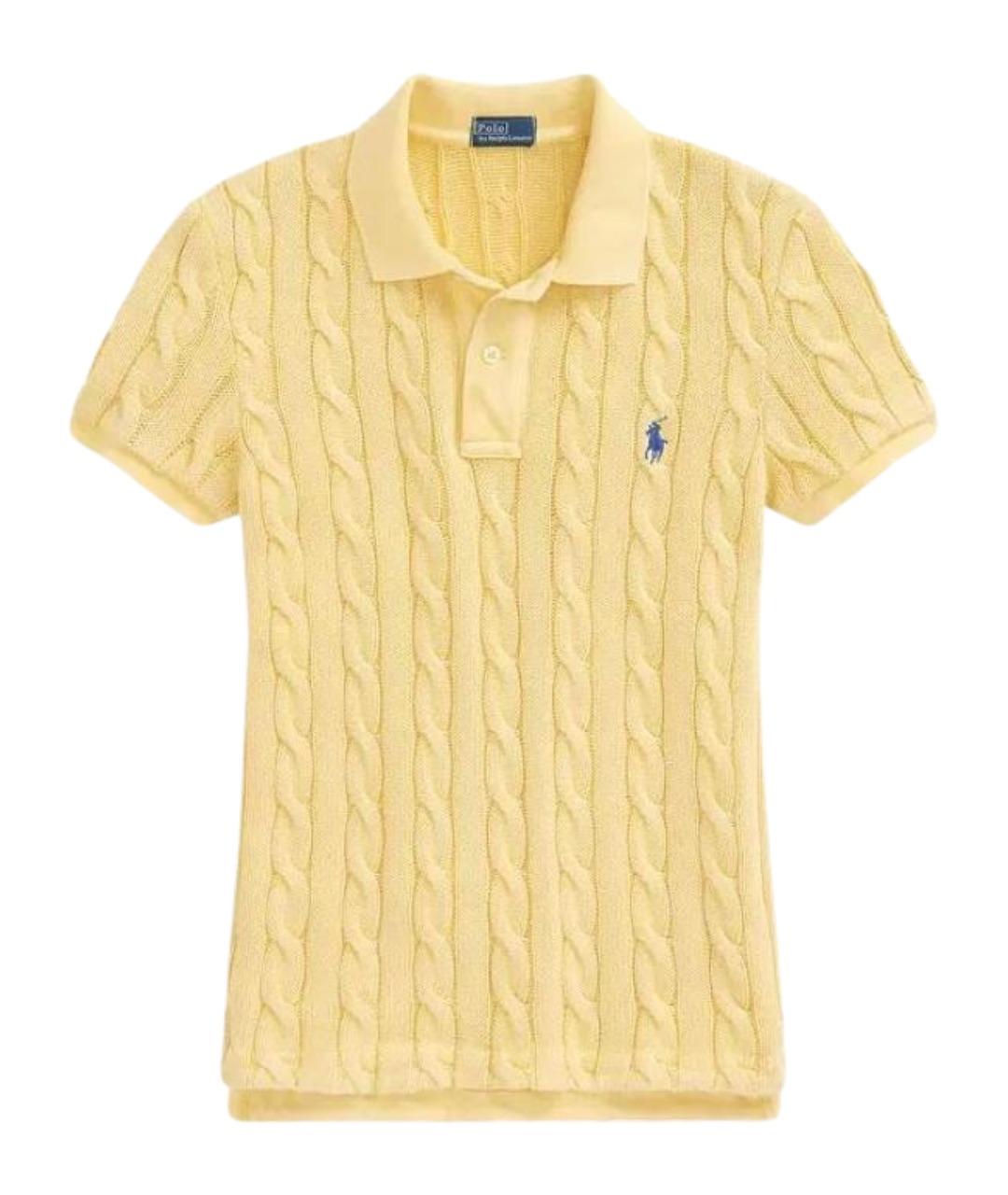 POLO RALPH LAUREN Желтый джемпер / свитер, фото 1