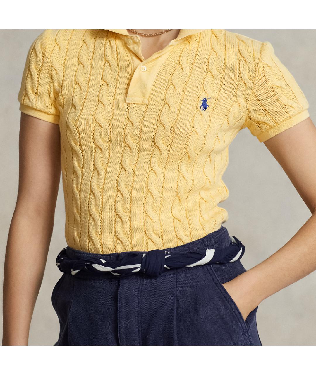 POLO RALPH LAUREN Желтый джемпер / свитер, фото 5