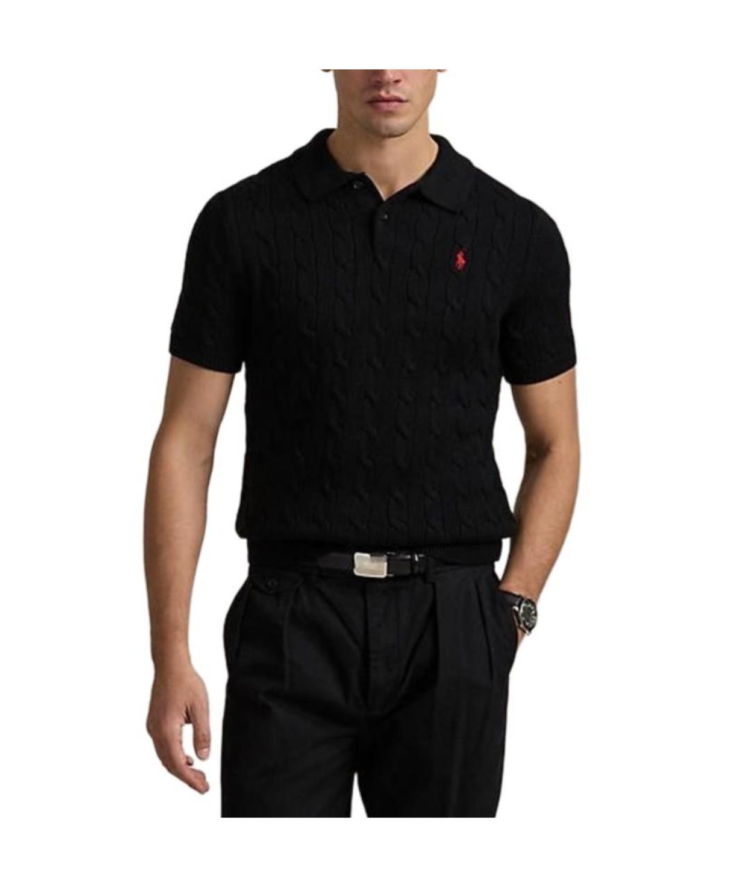 POLO RALPH LAUREN Черный джемпер / свитер, фото 2