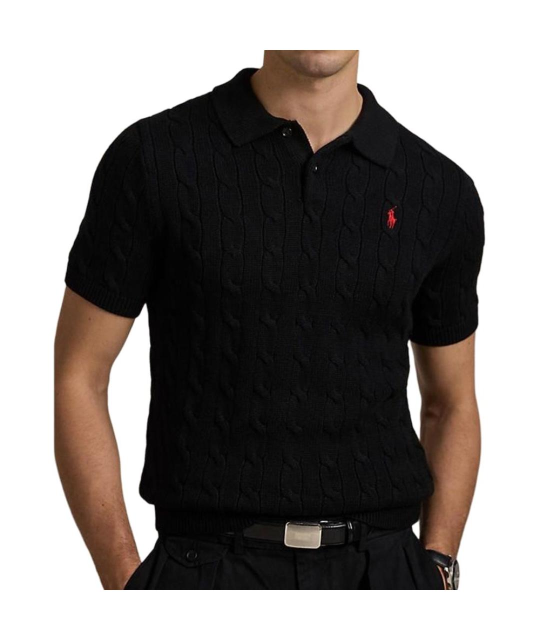 POLO RALPH LAUREN Черный джемпер / свитер, фото 4