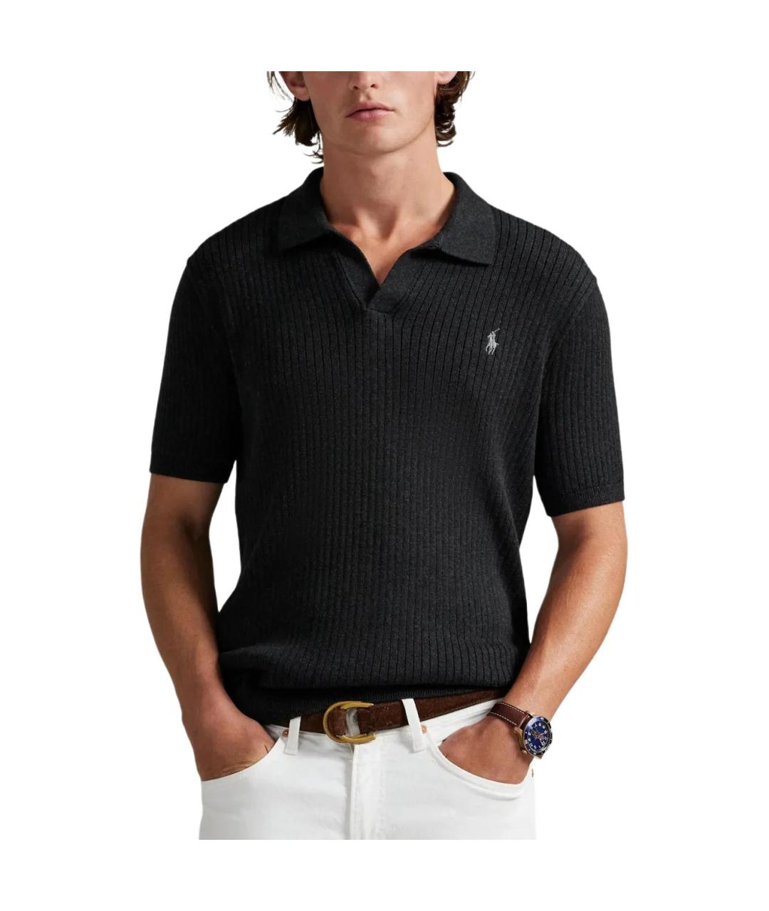 POLO RALPH LAUREN Серый джемпер / свитер, фото 2