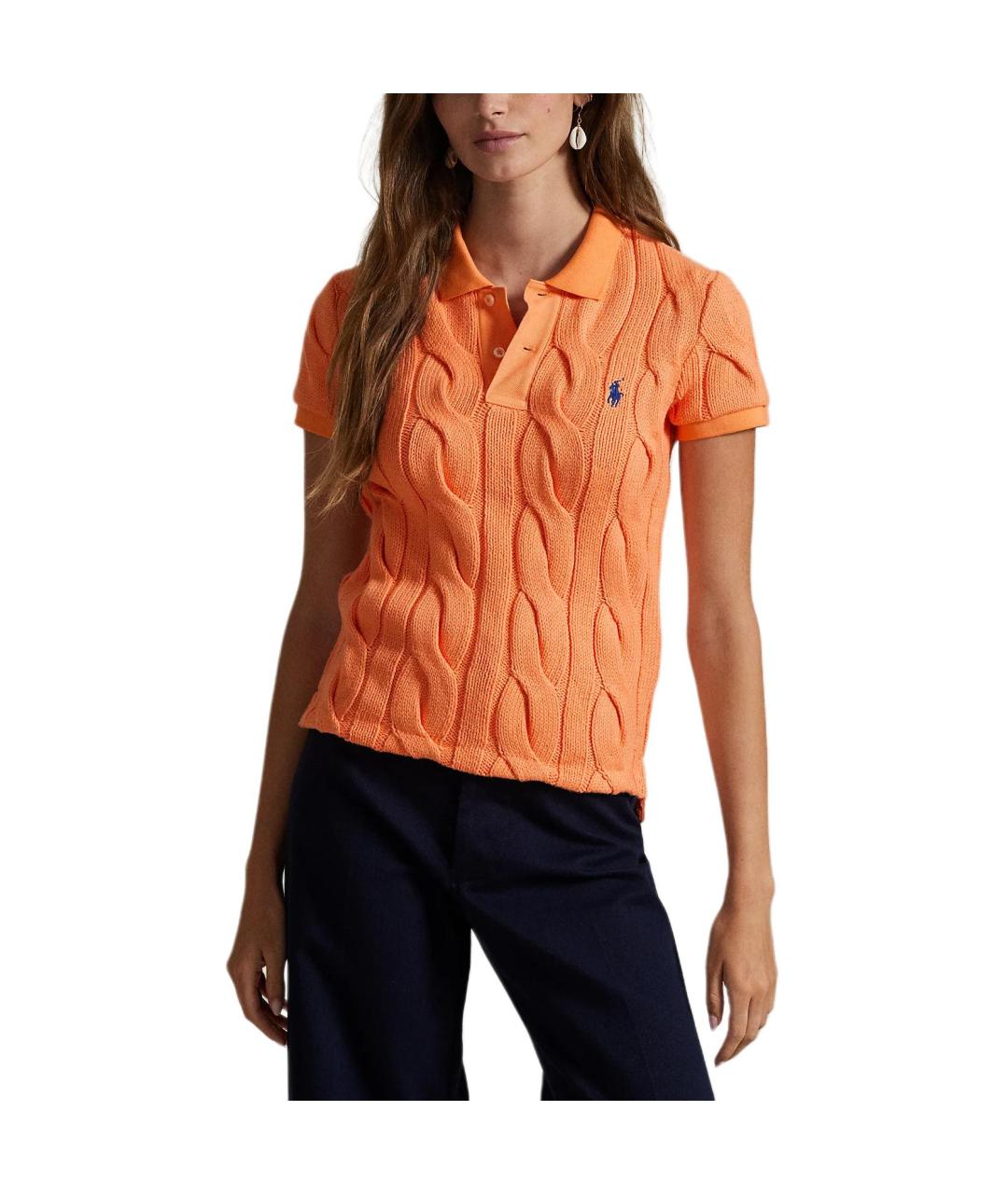 POLO RALPH LAUREN Оранжевый джемпер / свитер, фото 2