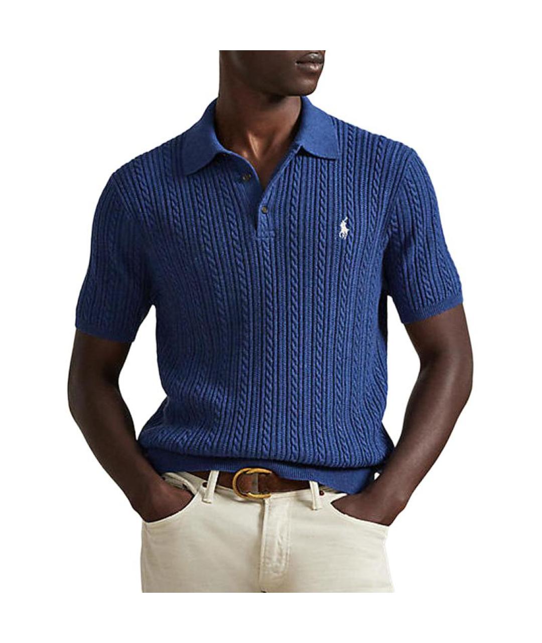 POLO RALPH LAUREN Темно-синий джемпер / свитер, фото 4