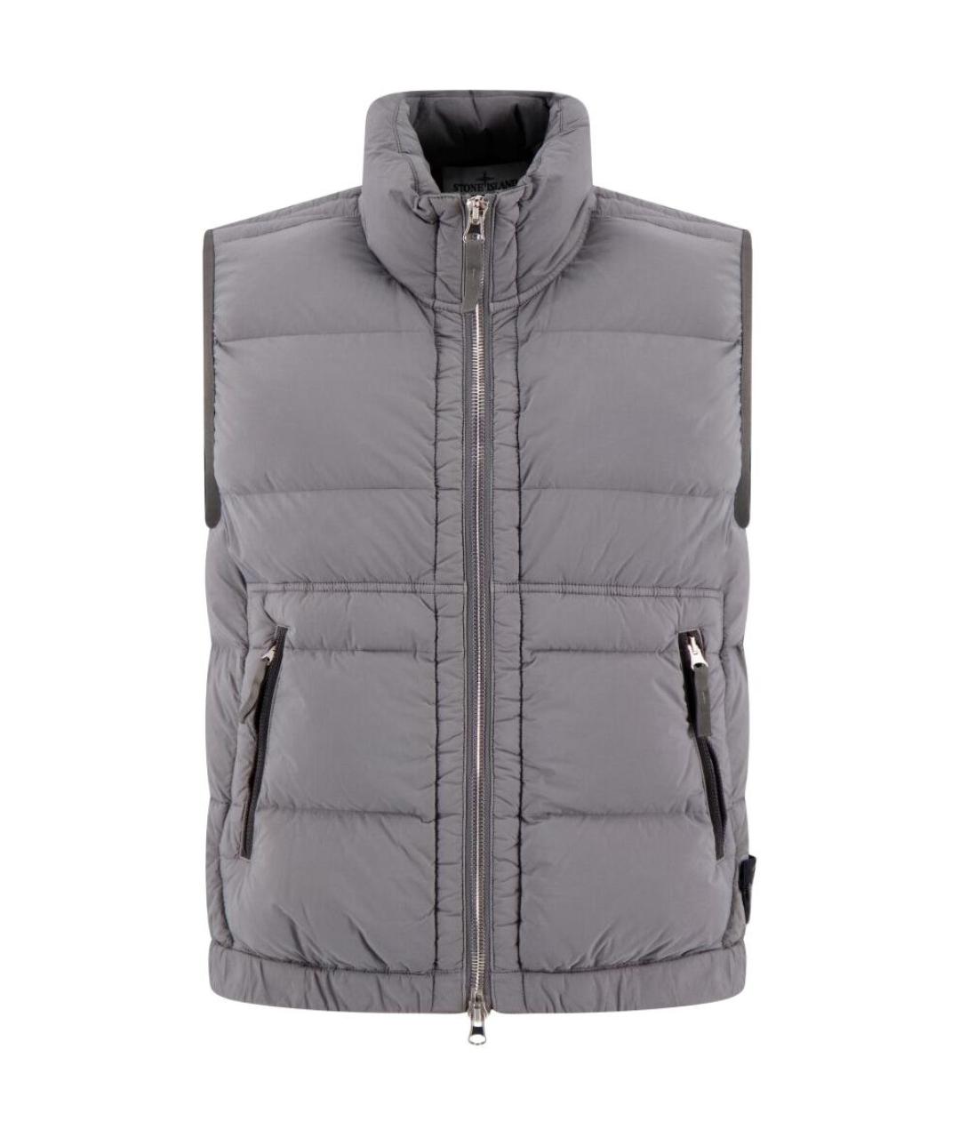 STONE ISLAND Серый жилет, фото 1