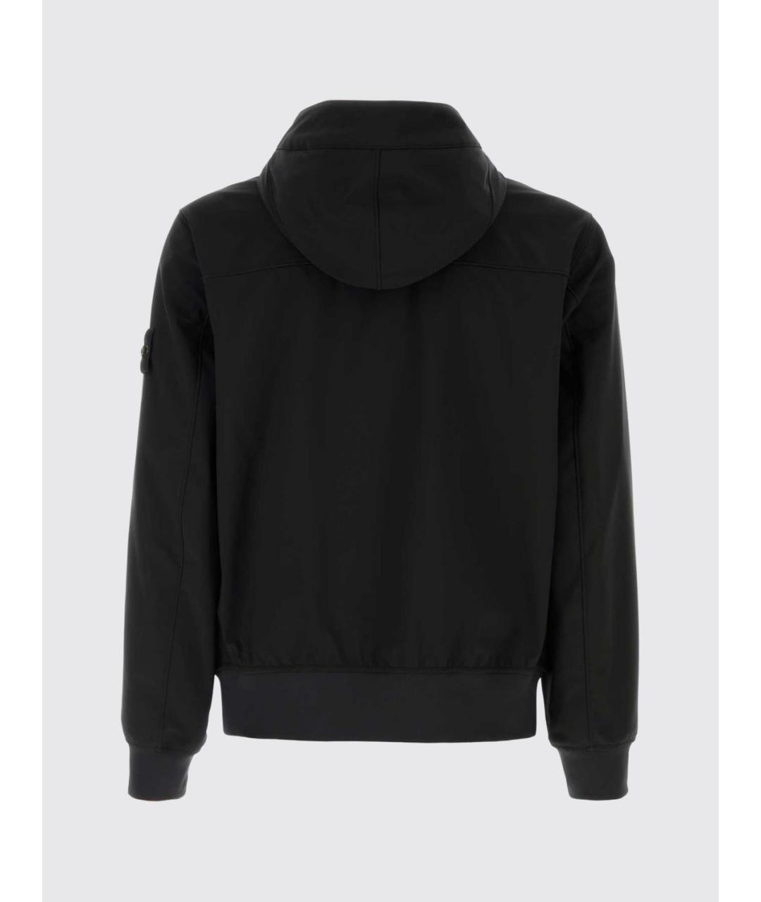 STONE ISLAND Черная куртка, фото 3
