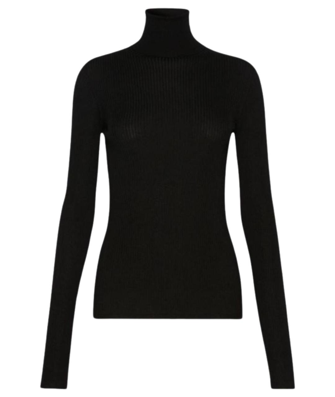 SPORTMAX Черная шерстяная водолазка, фото 1