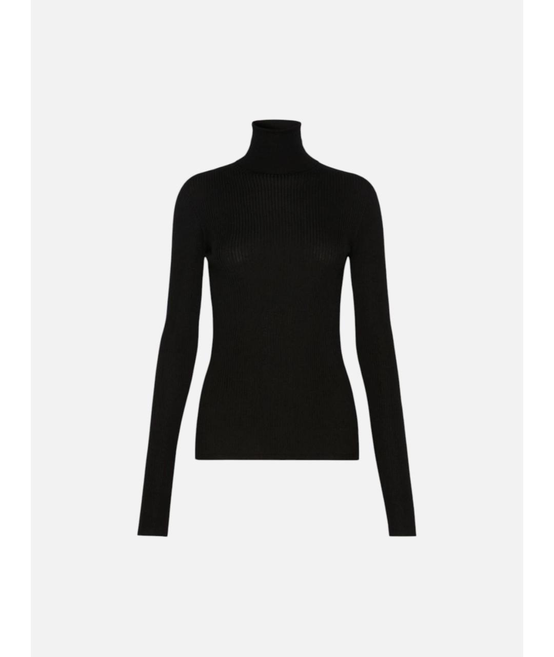 SPORTMAX Черная шерстяная водолазка, фото 6