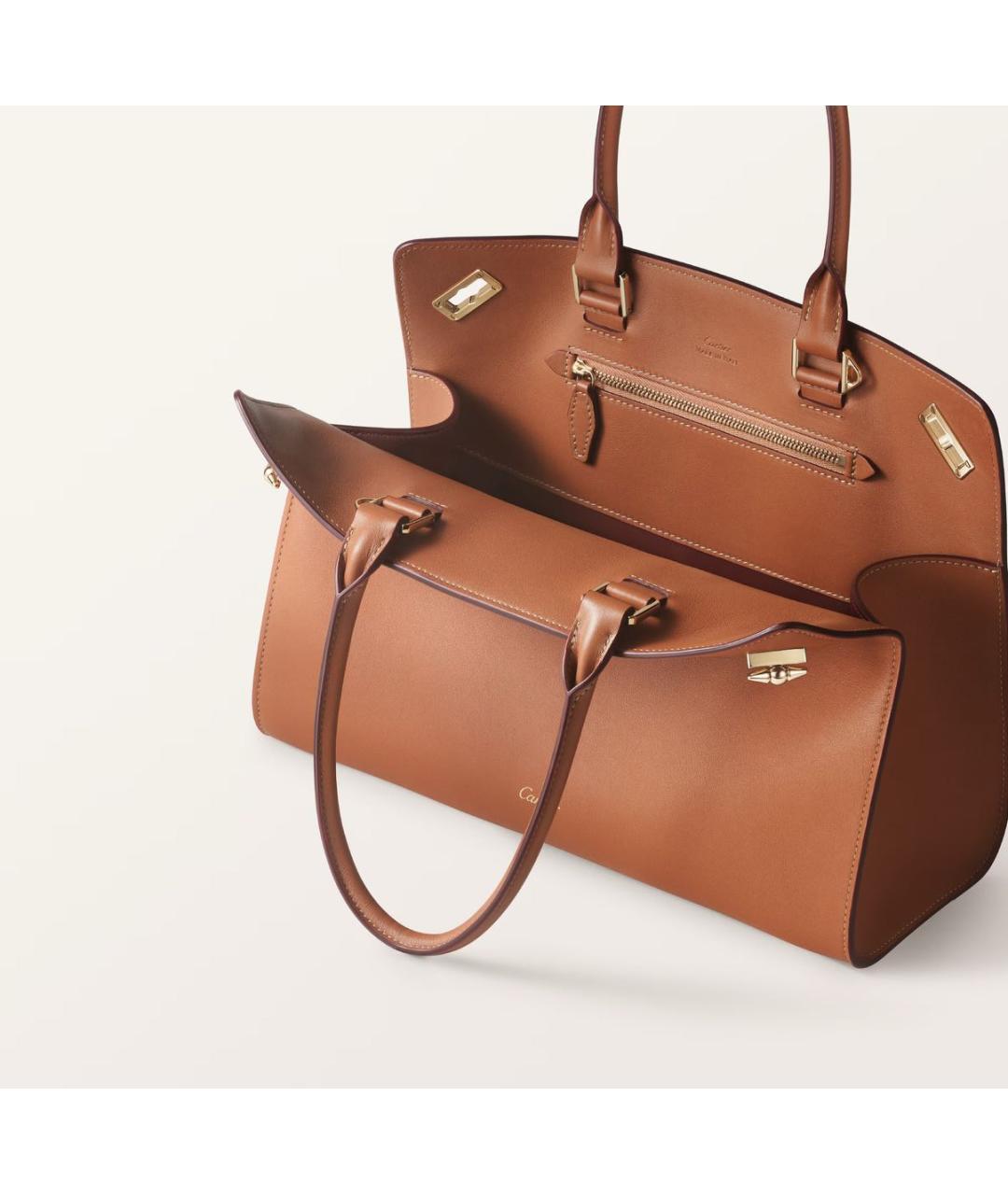 CARTIER Кожаная сумка тоут, фото 3