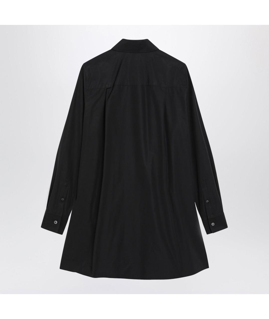LOEWE Черное хлопковое повседневное платье, фото 2