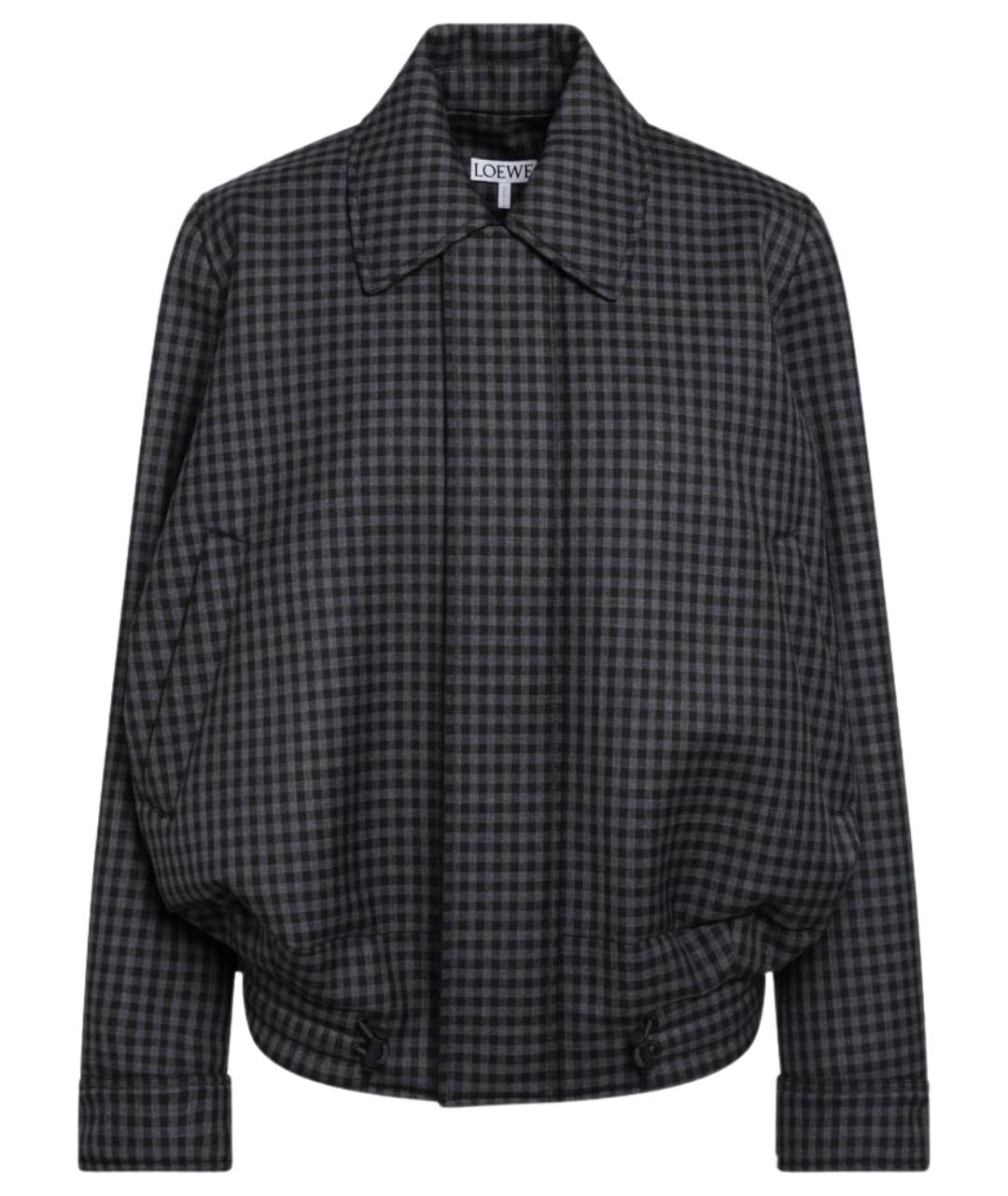 LOEWE Мульти шерстяная куртка, фото 1