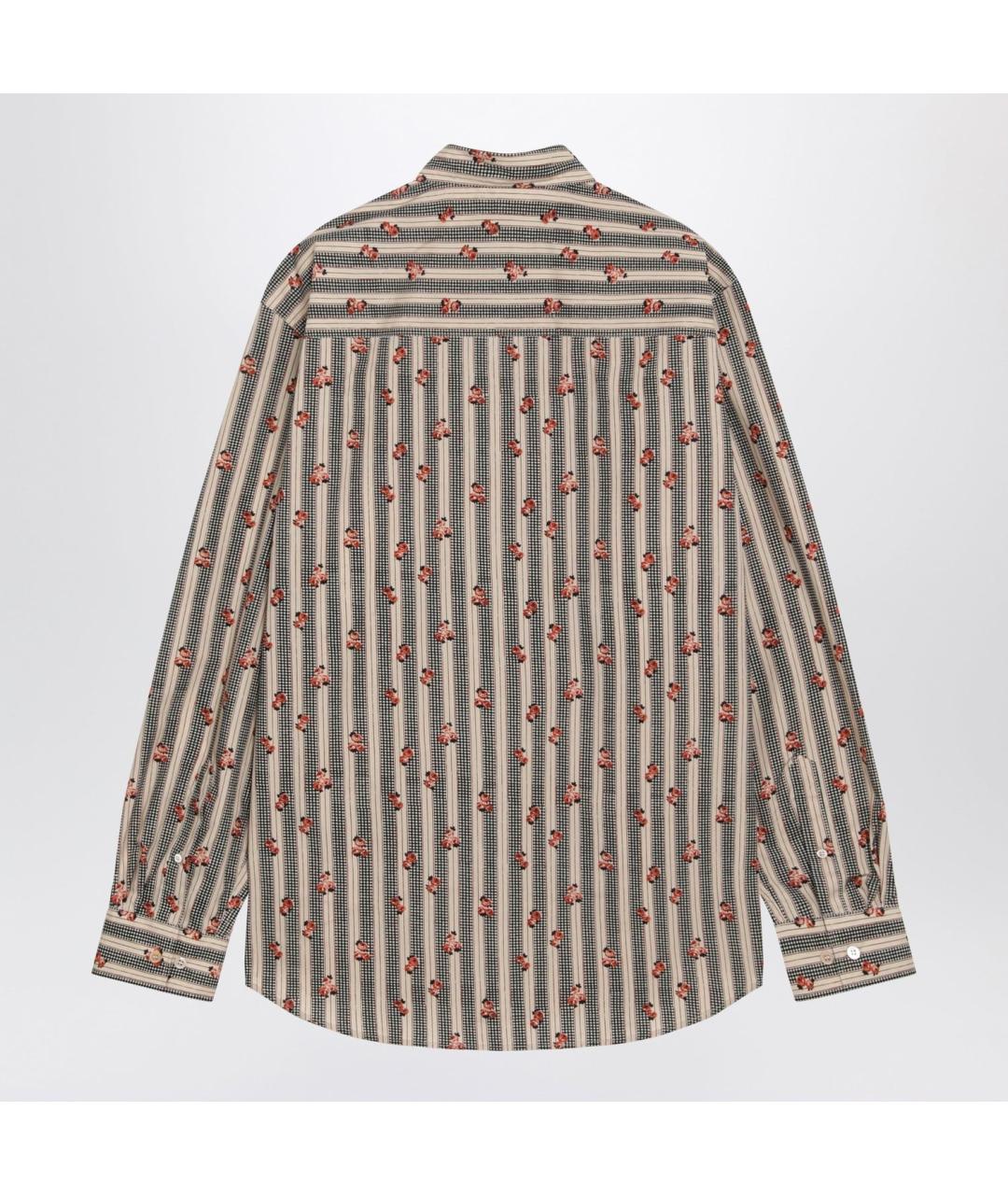 DRIES VAN NOTEN Бежевая хлопковая кэжуал рубашка, фото 2
