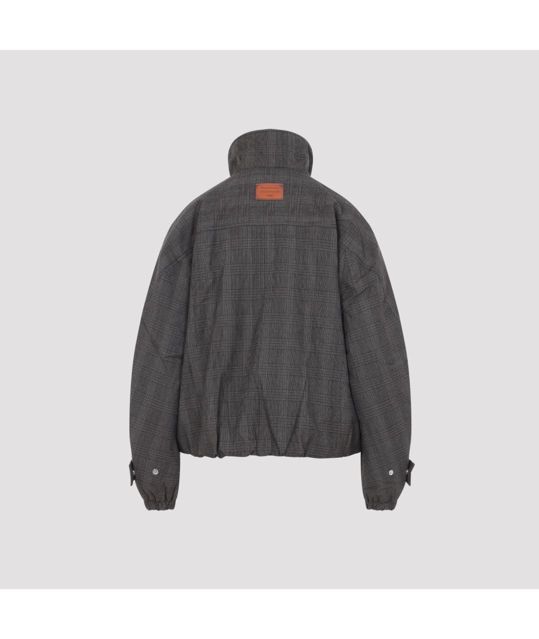 ACNE STUDIOS Коричневая шерстяная куртка, фото 3