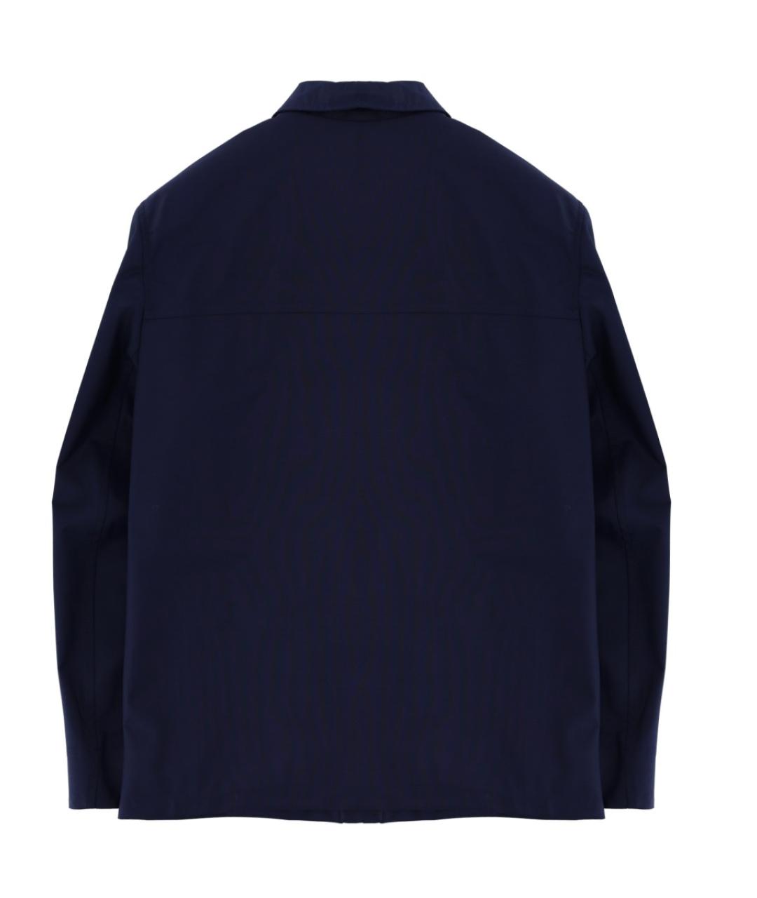 BRUNELLO CUCINELLI Синяя шерстяная куртка, фото 3
