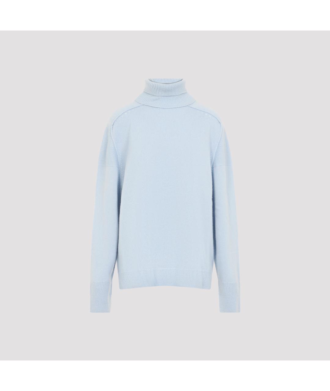 Carven Голубой кашемировый джемпер / свитер, фото 3