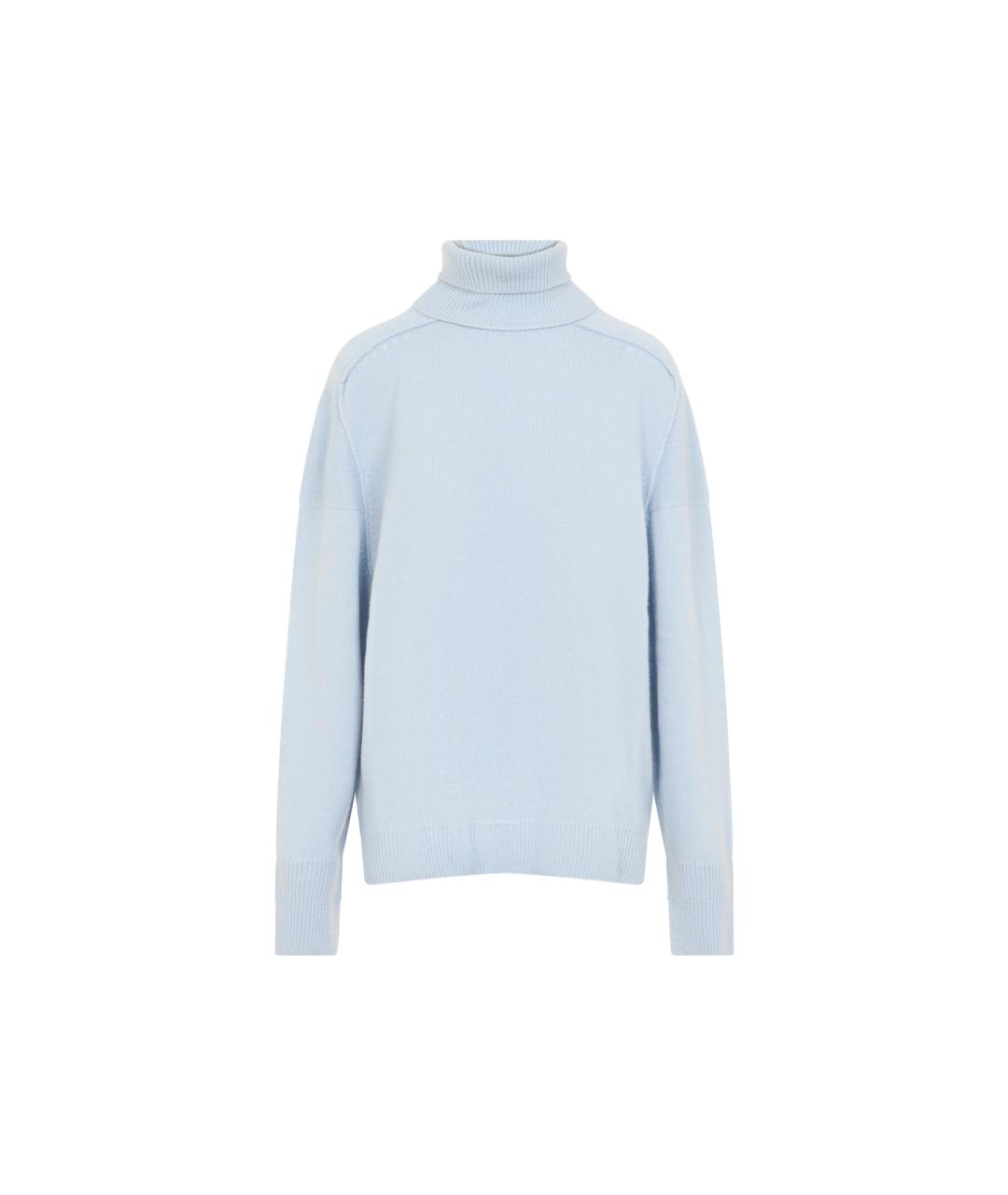 Carven Голубой кашемировый джемпер / свитер, фото 6