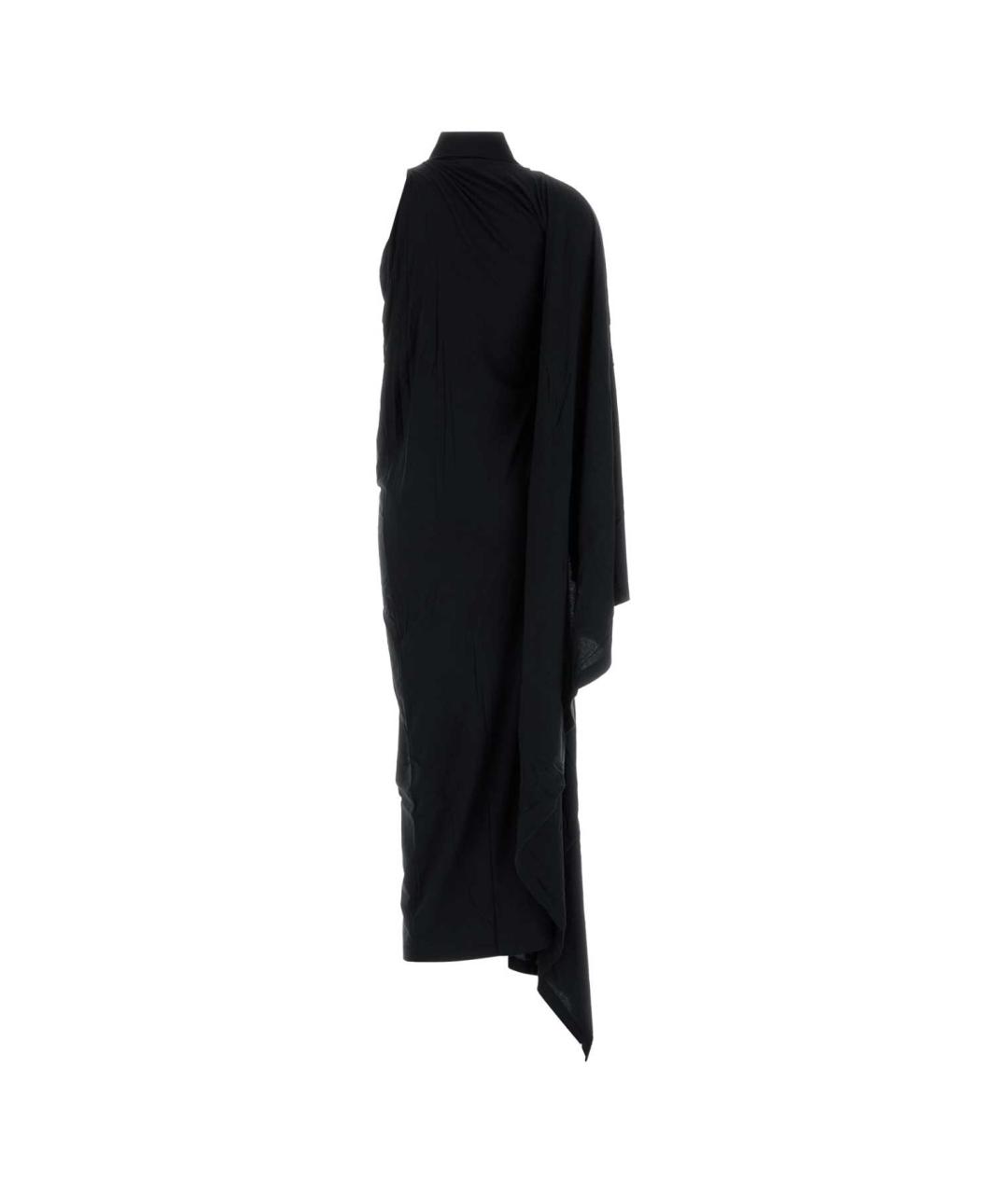 BALENCIAGA Черное хлопковое повседневное платье, фото 2
