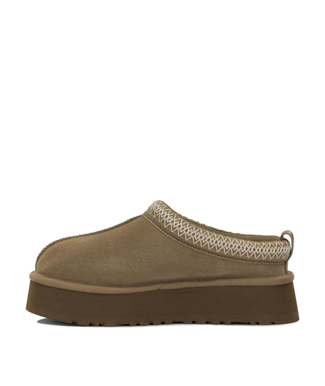 UGG Коричневые замшевые сабо, фото 3