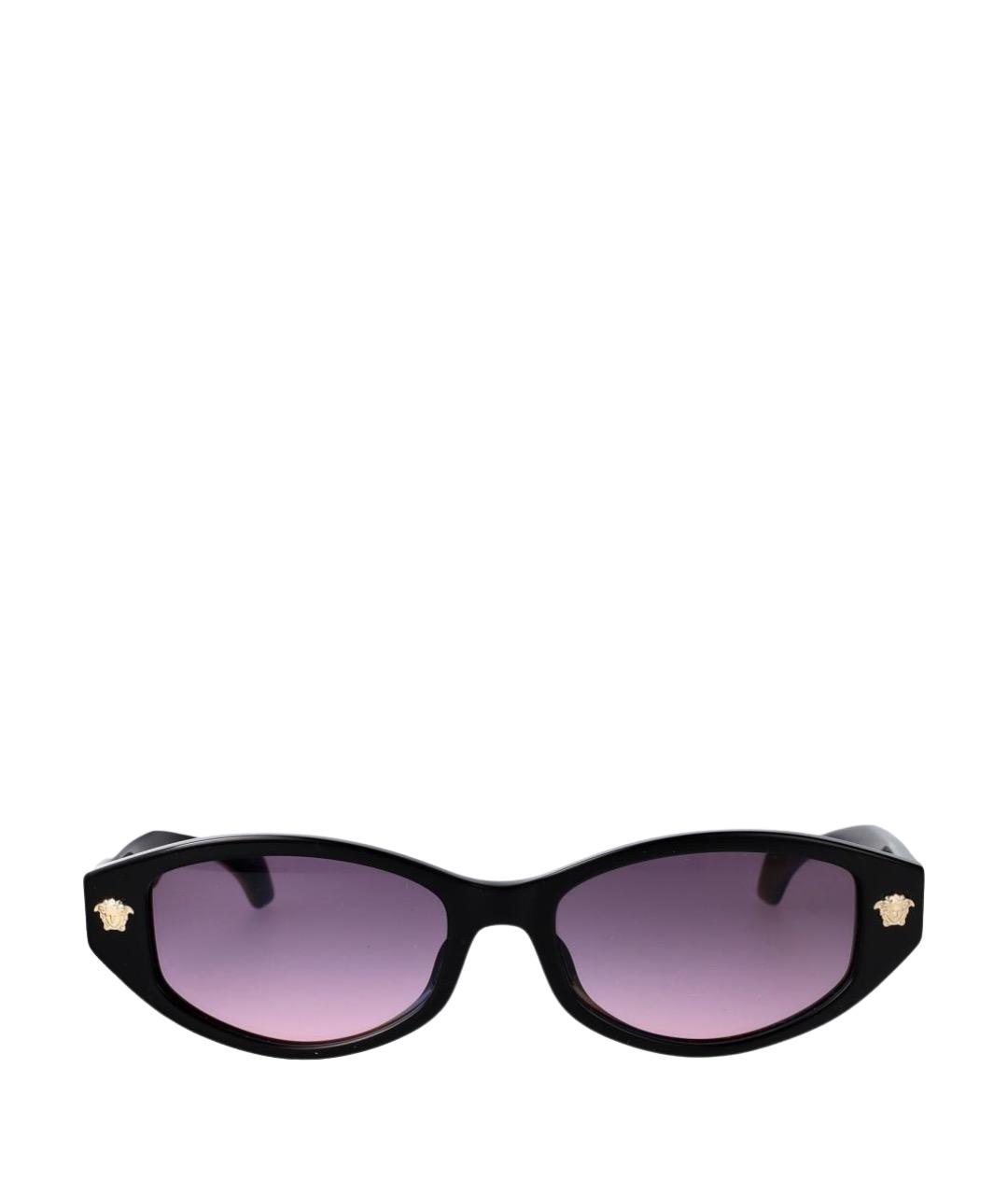 VERSACE Черные солнцезащитные очки, фото 1