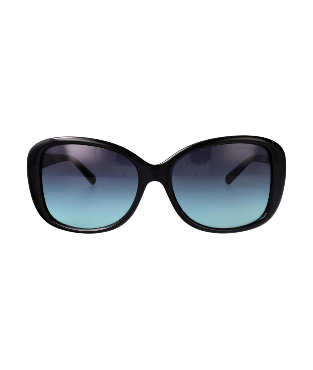 TIFFANY&CO Черные пластиковые солнцезащитные очки, фото 5