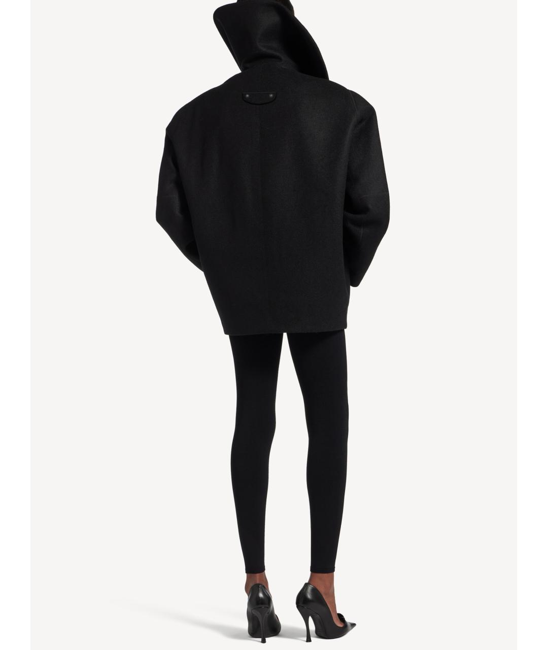 BALENCIAGA Черные вискозные леггинсы и велосипедки, фото 3