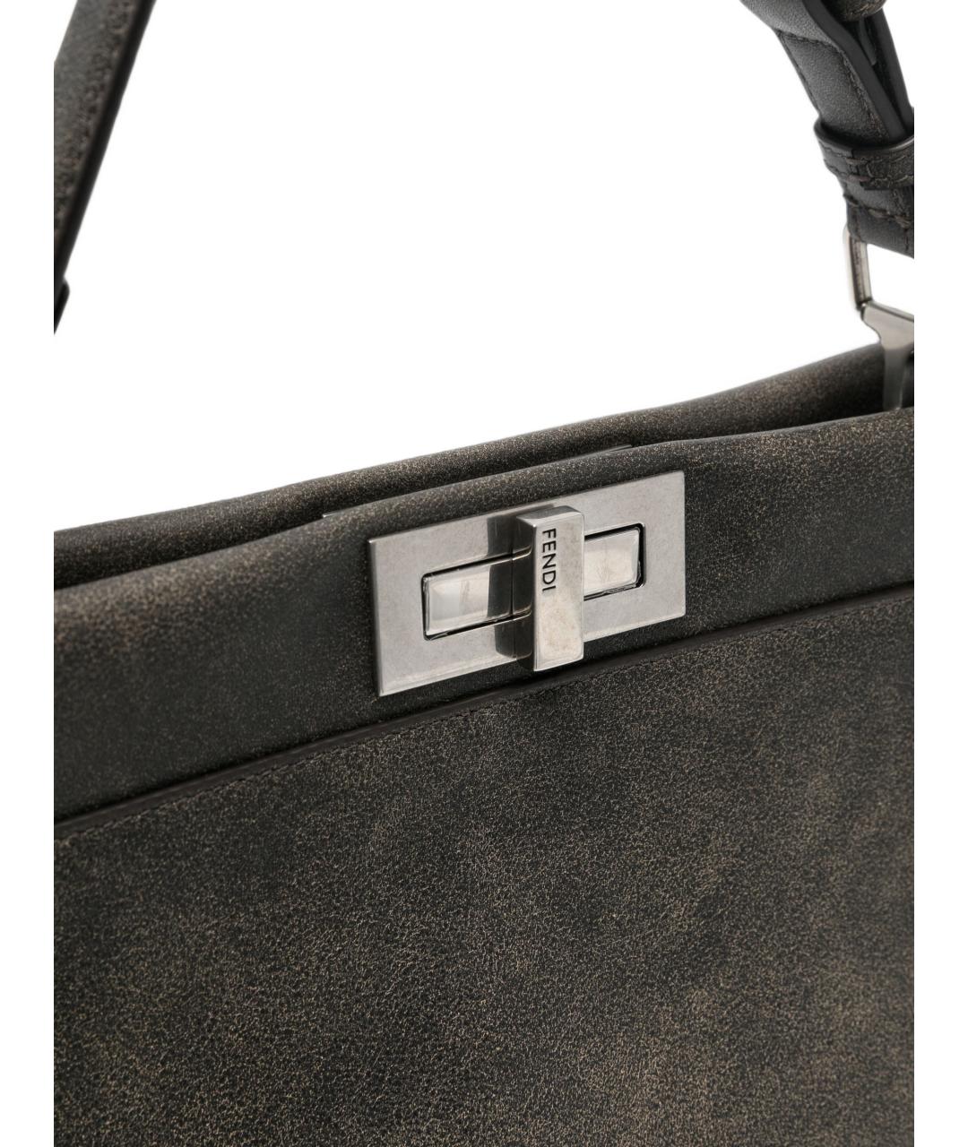 FENDI Мульти кожаная сумка тоут, фото 4