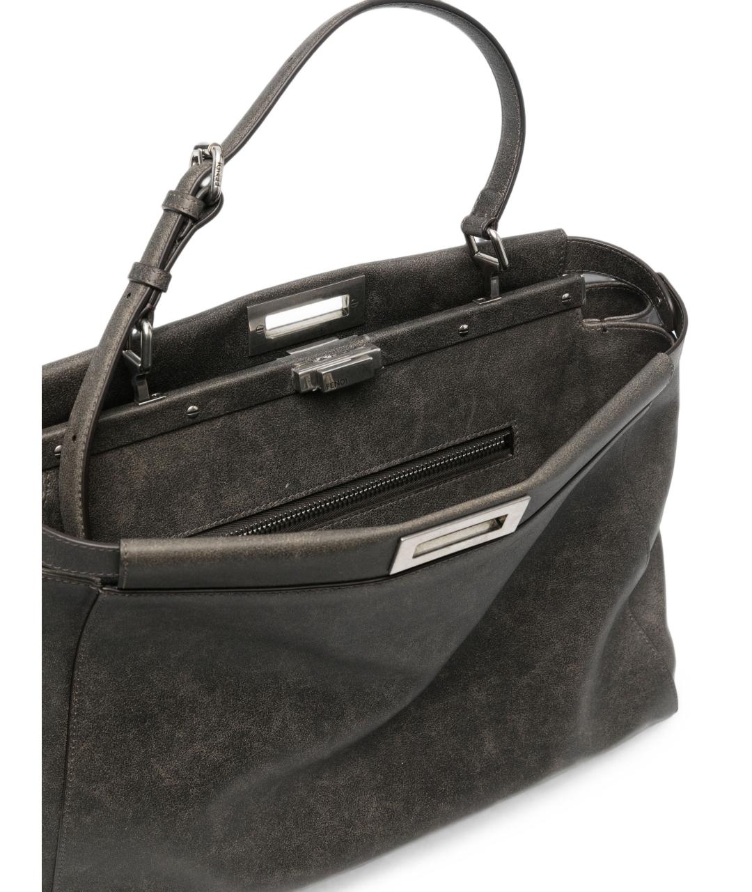 FENDI Мульти кожаная сумка тоут, фото 3