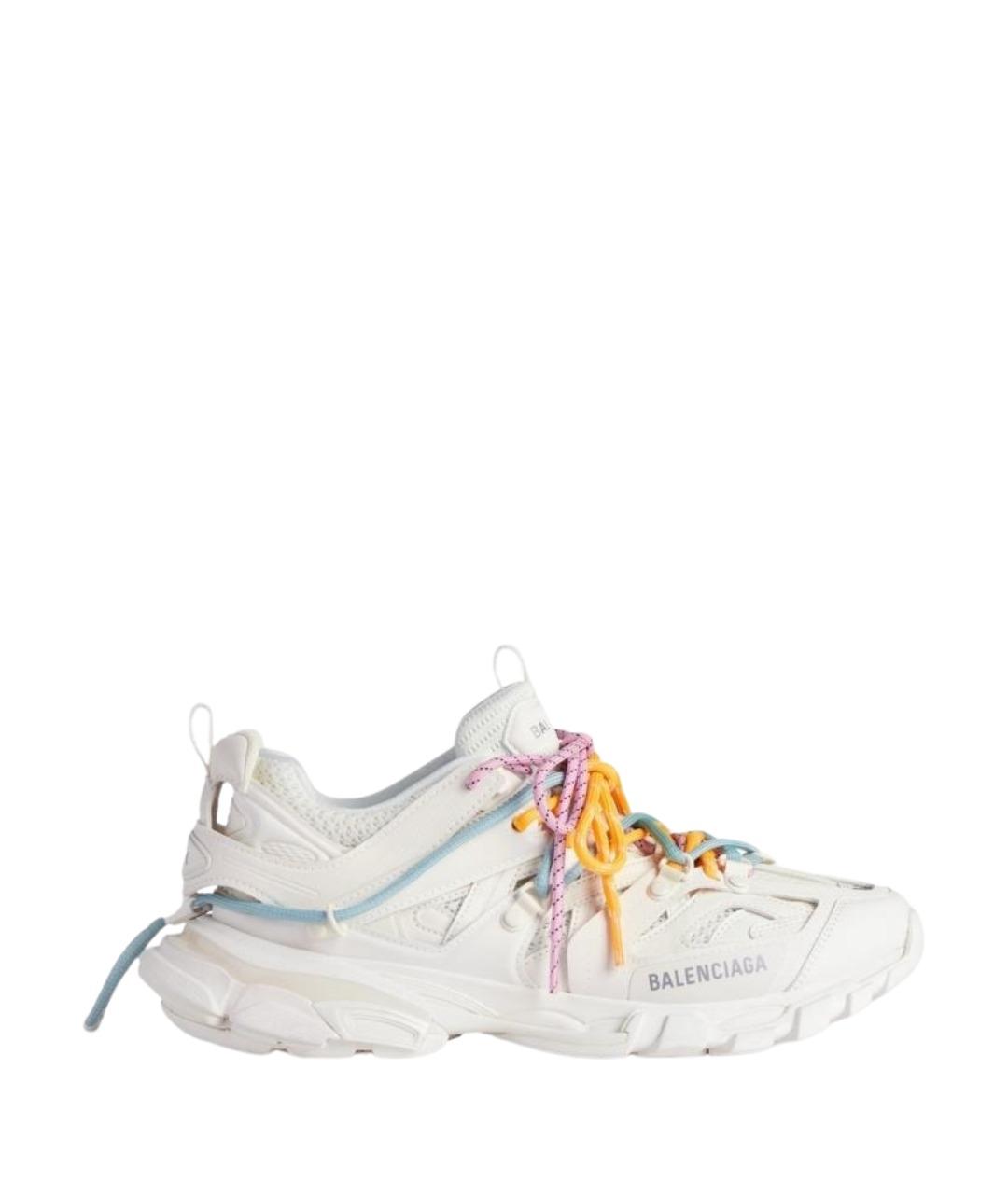 BALENCIAGA Белые синтетические кроссовки, фото 1
