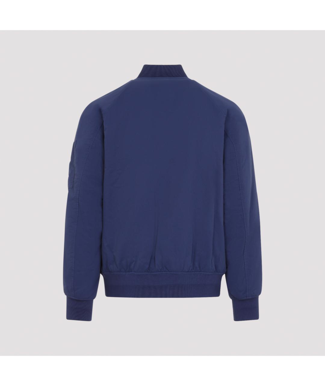 CP COMPANY Синяя полиамидовая куртка, фото 2