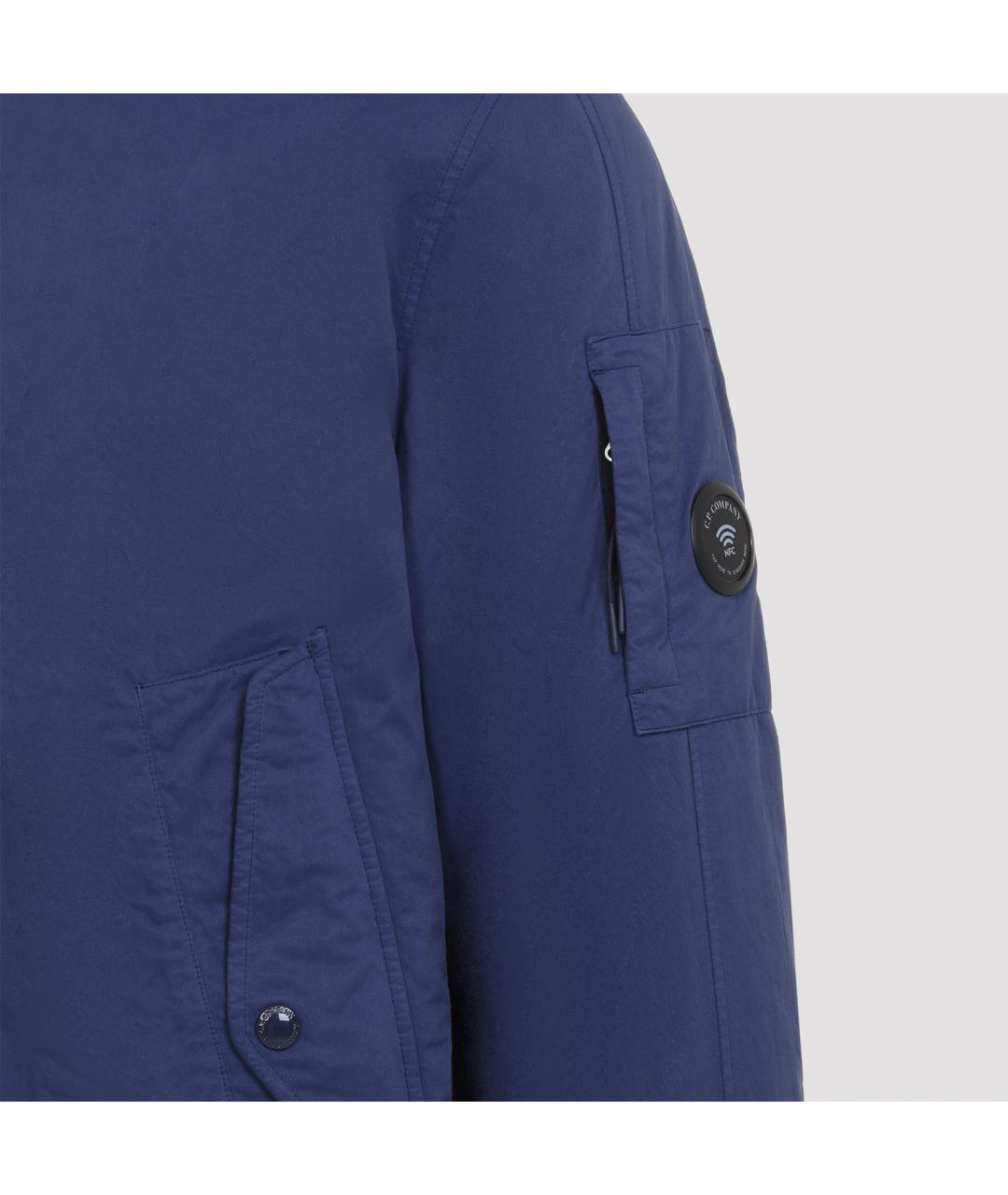 CP COMPANY Синяя полиамидовая куртка, фото 4