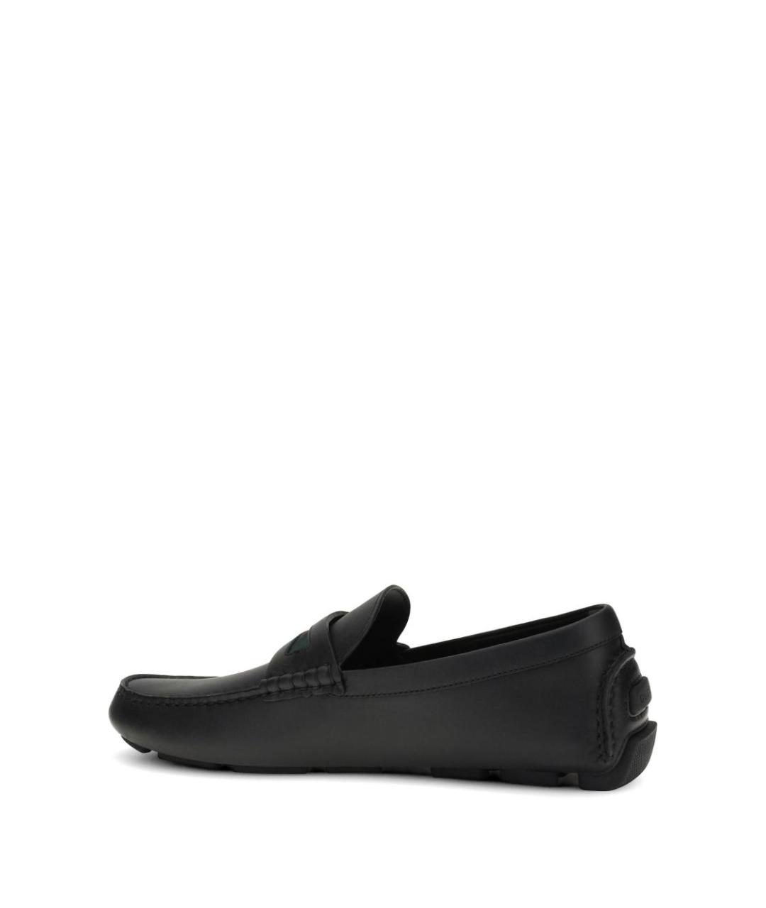 GUCCI Черные кожаные мокасины, фото 4