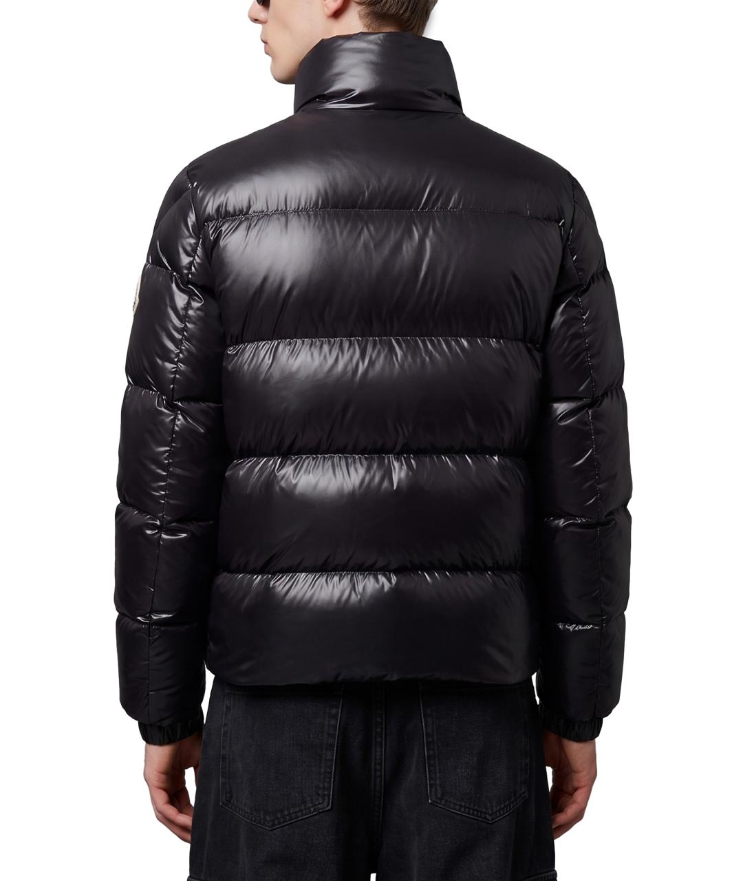 MONCLER Черная полиамидовая куртка, фото 3