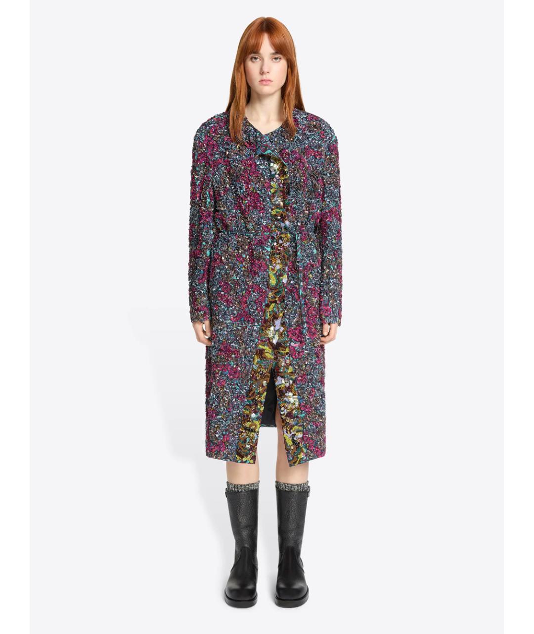 DRIES VAN NOTEN Мульти вискозное пальто, фото 2