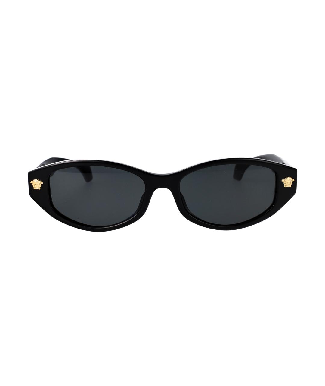 VERSACE Черные солнцезащитные очки, фото 5