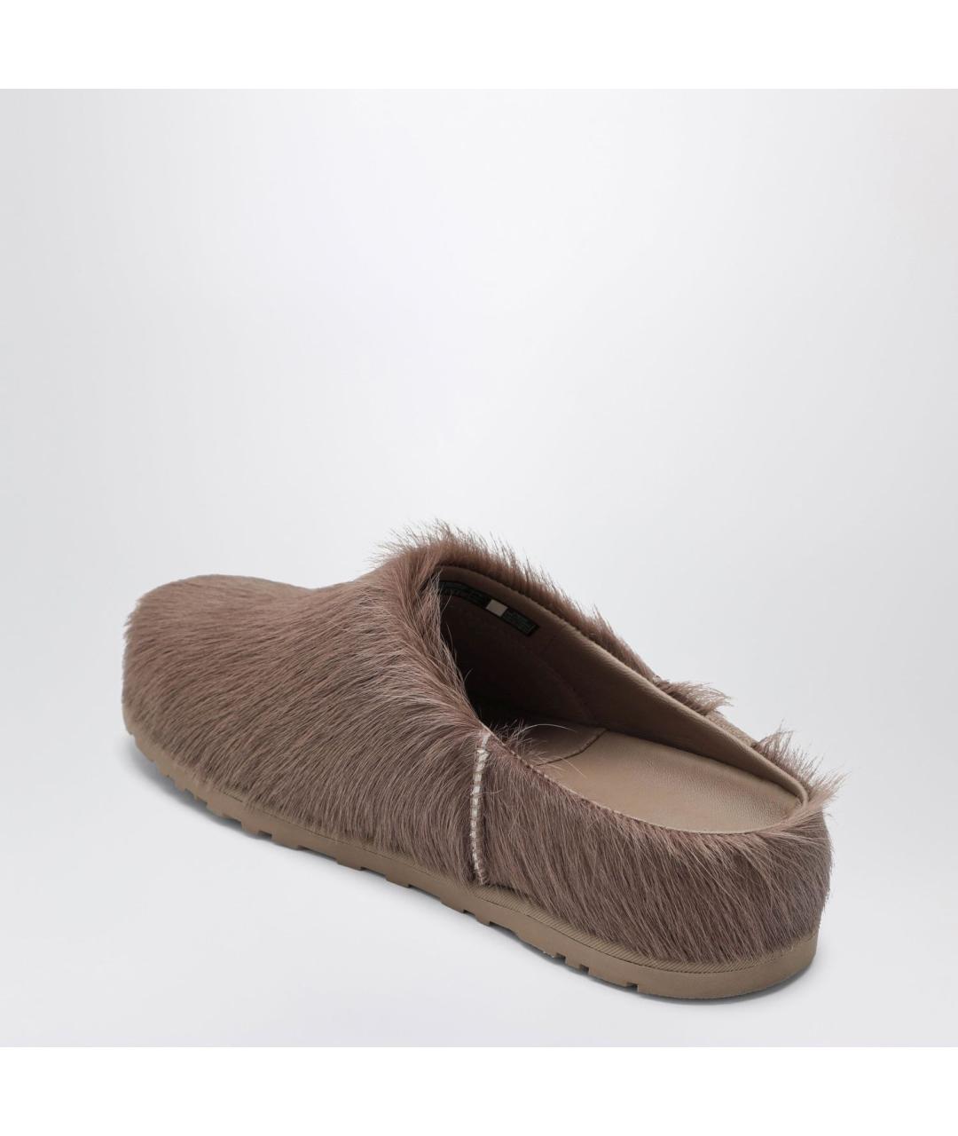 UGG Коричневые кожаные сабо, фото 2
